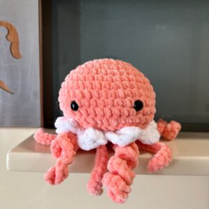 Crochet jelly fish