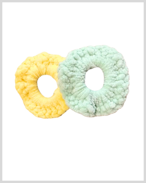 Handmade crochet rubber bands