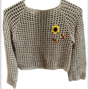 Handmade crochet women top