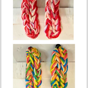 Handmade crochet hair pins